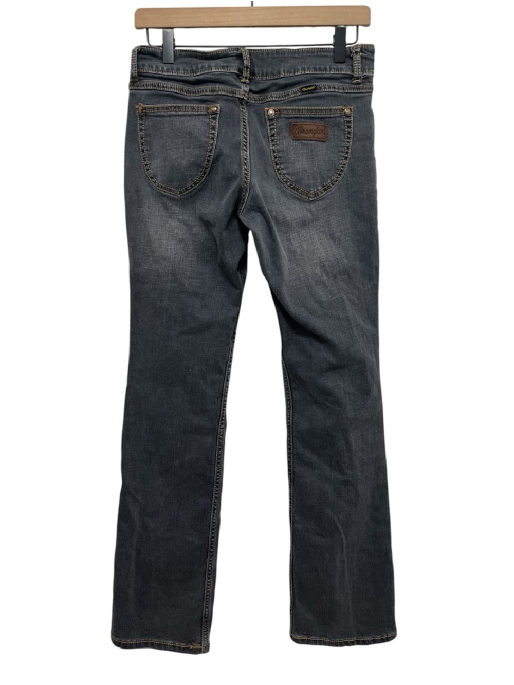 WRANGLER Boot Cut Gray Jeans Size 5/6